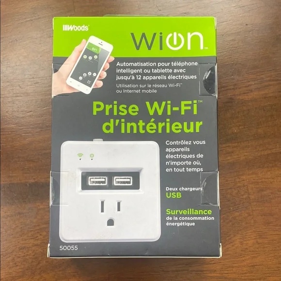Woods WiOn indoor wifi outlet NIB - Picture 2 of 6